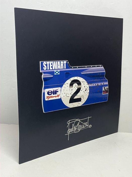 Tyrrell - Jackie Stewart - 1970 - Kunstwerk, Verzamelen, Automerken, Motoren en Formule 1