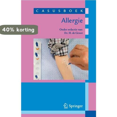 Casusboek allergie 9789031399017 Groot  H, Boeken, Wetenschap, Zo goed als nieuw, Verzenden