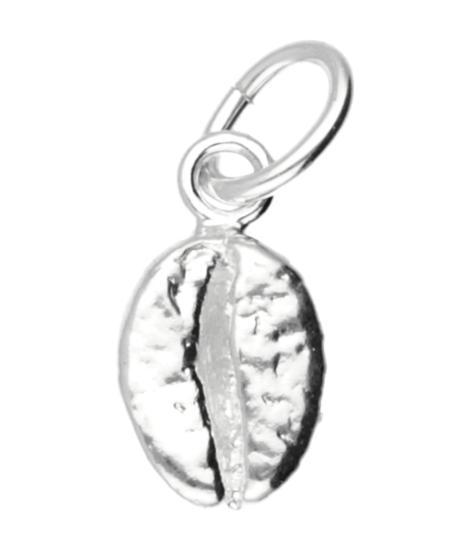 Zilveren Koffieboon kettinghanger, Sieraden, Tassen en Uiterlijk, Kettinghangers, Verzenden