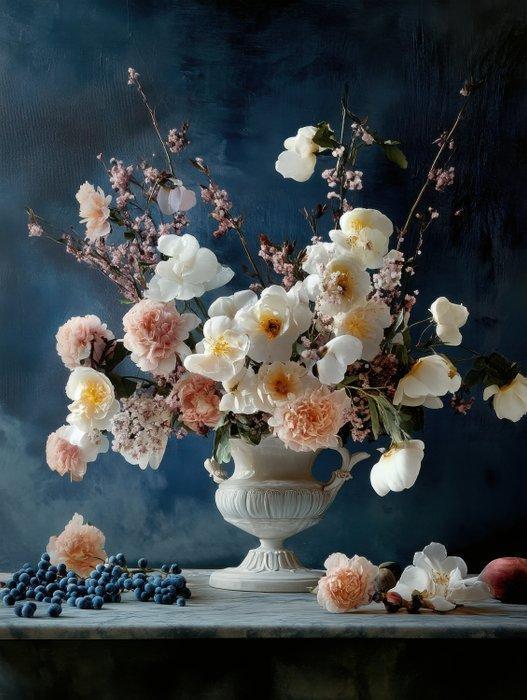 Viet Ha Tran - The soul of flowers IX, Antiek en Kunst, Kunst | Designobjecten