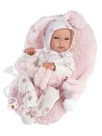 Llorens pop BIMBA met draagdoek meisje roze - 35 cm, Kinderen en Baby's, Speelgoed | Poppen, Ophalen of Verzenden, Nieuw, Babypop