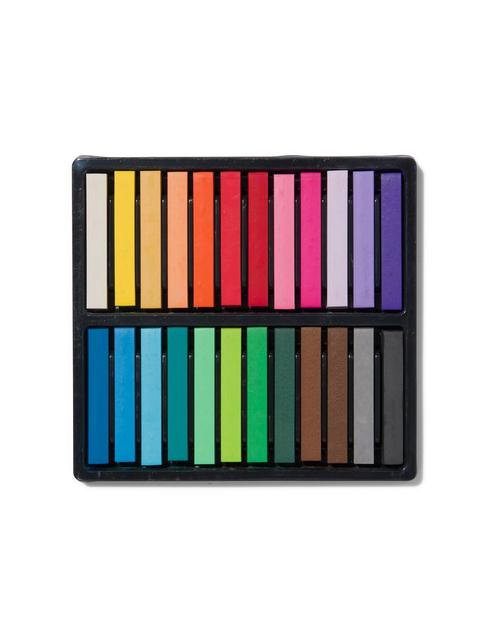 HEMA Zacht pastelkrijt vierkant - 24 stuks, Hobby en Vrije tijd, Tekenen, Nieuw, Verzenden