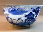 Zeer mooi blauwe taai Chinese Qing kopje - Porselein - China