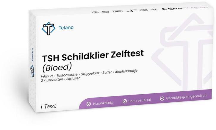 TSH Schildklier Zelftest - Thuistest voor Schildklierfunctie, Kinderen en Baby's, Overige Kinderen en Baby's, Nieuw, Verzenden