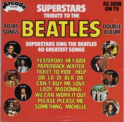 Lp - Superstars Tribute To The Beatles, Cd's en Dvd's, Vinyl | Verzamelalbums, Verzenden