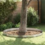 vidaXL Tuin Grasperkafwerking Zilver 450 x 20 cm Roestvrij, Tuin en Terras, Verzenden, Nieuw