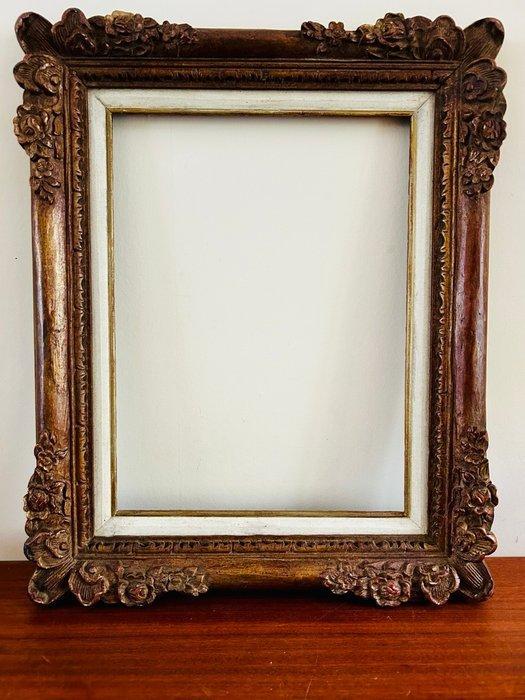 Lijst (2) - Hout - 2 antieke lijsten, Antiek en Kunst, Curiosa en Brocante