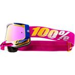 100% Racecraft 2 Crossbril - Roze Spiegel Lens, Motoren, Verzenden, Nieuw met kaartje, Motorcrosskleding