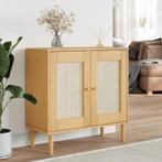 vidaXL Dressoir SENJA 80x35x80 cm rattan look massief, Huis en Inrichting, Kasten | Dressoirs, Verzenden, Nieuw, 50 tot 100 cm