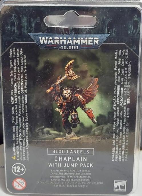 Blood Angels Chaplain with jump pack (Warhammer 40.000, Hobby en Vrije tijd, Wargaming, Nieuw, Ophalen of Verzenden