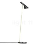 Louis Poulsen AJ Vloerlamp, messing/zwart (Staande lampen), Huis en Inrichting, Lampen | Vloerlampen, Verzenden, Nieuw