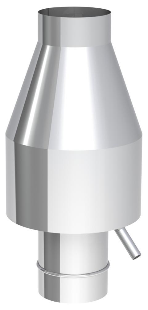 GGM Gastro | Deflectorkap - Ø 500 mm | DHJ500 | DHJ500, Doe-het-zelf en Verbouw, Ventilatie en Afzuiging, Nieuw, Verzenden