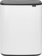 Brabantia Bo Touch Bin 60 Liter Wit Prullenbakken, Huis en Inrichting, Verzenden, Nieuw