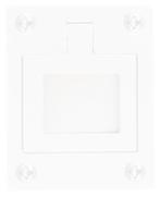 Luikring PIET BOON PB60 mat wit 60 x 48 mm, Verzenden, Nieuw