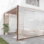vidaXL Doorzichtig zeildoek met zeilringen 10x10 m, Doe-het-zelf en Verbouw, Verzenden, Nieuw