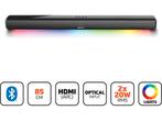 Lenco SB-042LEDBK - Soundbar met Bluetooth - 85cm - HDMI en, Verzenden, Zo goed als nieuw