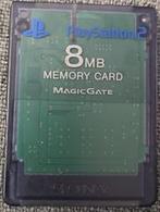 Sony PS2 8MB Memory Card Clear Black Smoke (PS2 Accessoires), Ophalen of Verzenden, Zo goed als nieuw