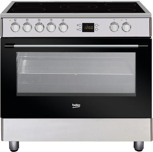 €1299 BEKO GM17300GXNS fornuis Vrijstaand fornuis Electrisc, Witgoed en Apparatuur, Fornuizen, Energieklasse A of zuiniger, Ophalen of Verzenden