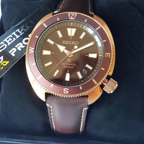 Seiko - Prospex - Land Tortoise Edition - Automatic - Gold -, Sieraden, Tassen en Uiterlijk, Horloges | Heren