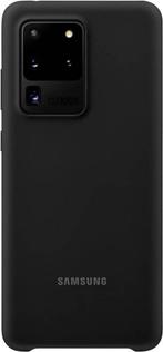 Samsung Silicone Cover - Samsung Galaxy S20 Ultra - Zwart, Telecommunicatie, Mobiele telefoons | Hoesjes en Frontjes | Overige merken
