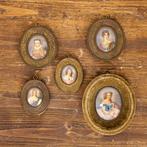 Lijst (5)- Miniatuurkaders decoreren - Messing, Glas,