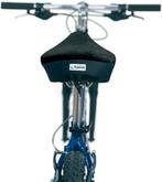 2dekans | TEMPUR® - Fietszadeldekje - Zwart - 33.5 x 33 x 3, Ophalen of Verzenden, Zo goed als nieuw, TEMPUR