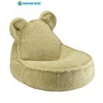 Kinder zitzak beer | Teddy | Matcha green (meubelen), Kinderen en Baby's, Kinderkamer | Inrichting en Decoratie, Ophalen of Verzenden