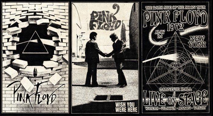 Æ (XX-XXI) - (Set of 3) – Pink Floyd | Limited Hand Painted, Cd's en Dvd's, Vinyl Singles