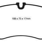 EBC 11 Audi A6 2.0 Turbo Yellowstuff Front Brake Pads -, Ophalen of Verzenden, Nieuw