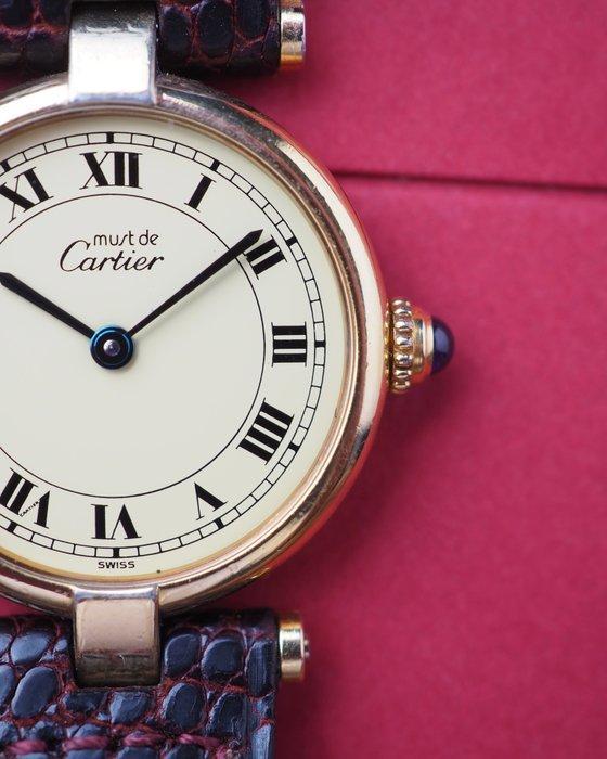 Cartier - Must de Cartier Vendome - 590004 - Dames -, Sieraden, Tassen en Uiterlijk, Horloges | Heren