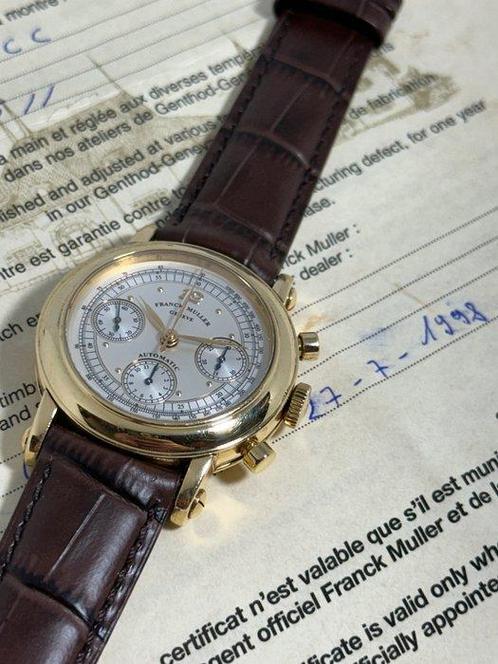 Franck Muller - Chronograph Yellow Gold - 7000 CC - Unisex -, Sieraden, Tassen en Uiterlijk, Horloges | Heren