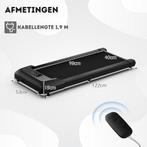 Costway Walking Pad Loopband zwart 1-6 km/u 120 kg, Sport en Fitness, Fitnessmaterialen, Ophalen of Verzenden, Nieuw