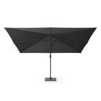 Challenger T1 premium zweefparasol 400x300 cm faded black, Tuin en Terras, Ophalen of Verzenden, Nieuw