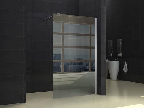 Inloopdouche + muurprofiel   600 x 2000<br/>10mm NANO glas, Doe-het-zelf en Verbouw, Sanitair, Nieuw, Verzenden