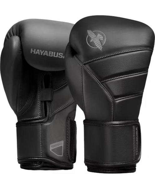 Hayabusa T3 Kanpeki Lederen Bokshandschoenen Jet Black, Sport en Fitness, Boksen, Bokshandschoenen, Nieuw, Ophalen of Verzenden