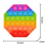 Pop It - Fidget Anti Stress Speelgoed Bubble Toy Siliconen, Verzenden, Nieuw