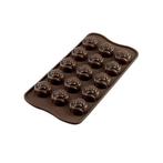 Silikomart Siliconen Bonbonvorm Roos (15x) Ø2,8x1,8cm, Verzenden, Nieuw