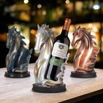 Paardenbeeld Wijnfleshouder – Decoratief Wijnrek voor 1 Fles, Huis en Inrichting, Woonaccessoires | Wijnrekken, Verzenden, Nieuw