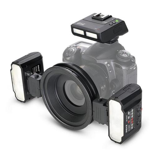 Meike Macro Twin Flash Kit MK MT24 Canon, Audio, Tv en Foto, Fotografie | Flitsers, Nieuw, Overige merken, Ophalen of Verzenden