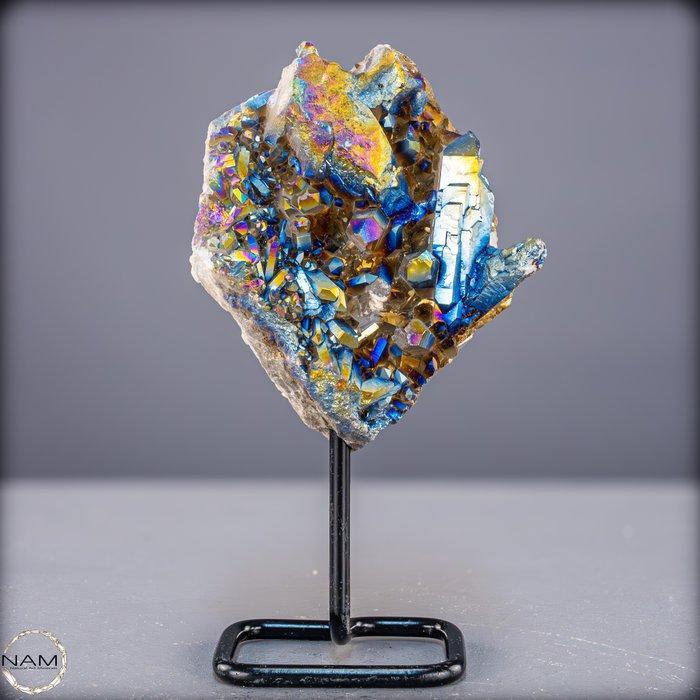 Zeldzame Aura Amethyst uit Uruguay – Magie in schitterende, Verzamelen, Mineralen en Fossielen