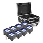 BeamZ BBP94 Uplight set van 8x BBP94 in FCC9 flightcase, Nieuw, Verzenden