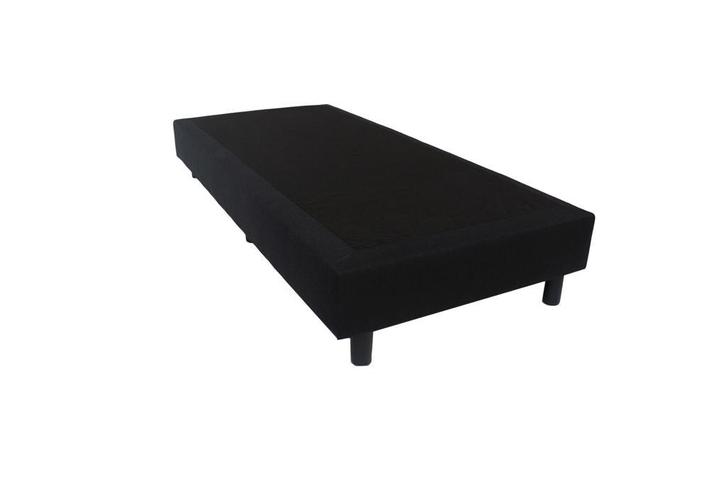 Budget Boxspring zwart 90x200 Losse Boxspring zonder matras, Huis en Inrichting, Slaapkamer | Matrassen en Bedbodems, Matras, Nieuw