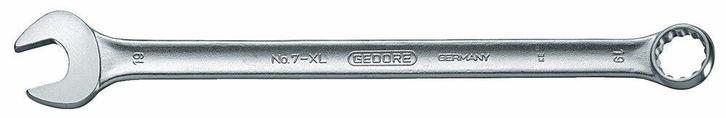 Gedore - nr.7-XL - ringsteeksleutel - extra lang - 30mm, Doe-het-zelf en Verbouw, Gereedschap | Handgereedschap, Ophalen of Verzenden