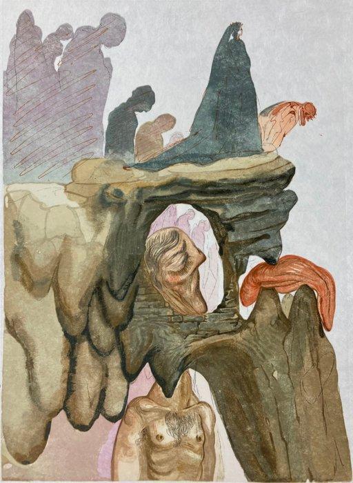 Salvador Dali (1904-1989) - The Corrupt - on Japon Nacré, Antiek en Kunst, Antiek | Overige Antiek