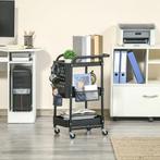 TRUUSK Multifunctionele Serveerwagen met 3 Niveaus - Op Wiel, Huis en Inrichting, Verzenden