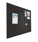 Prikbord bulletin - Zwevend - 120x180 cm  - Zwart, Nieuw, Ophalen of Verzenden