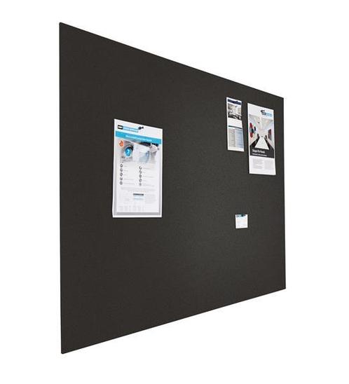 Prikbord bulletin - Zwevend - 120x180 cm  - Zwart, Huis en Inrichting, Woonaccessoires | Wanddecoraties, Ophalen of Verzenden