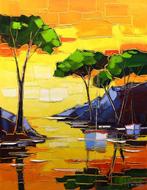 Caroline Mandrafina - Pfleger  Les pins parasols  LARGE