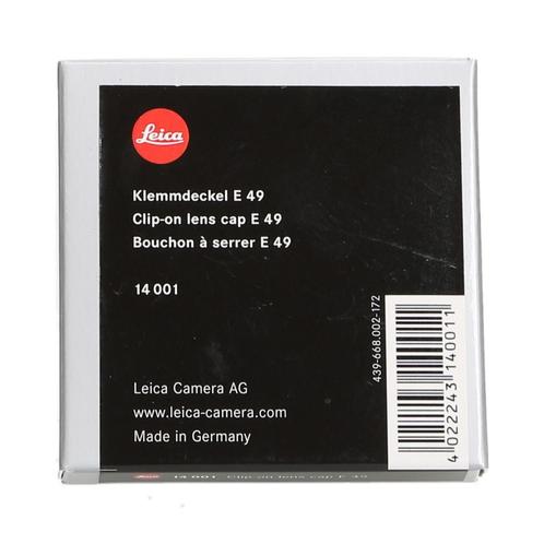 Leica Lensdop E49, Audio, Tv en Foto, Fotografie | Fotostudio en Toebehoren, Zo goed als nieuw, Ophalen of Verzenden
