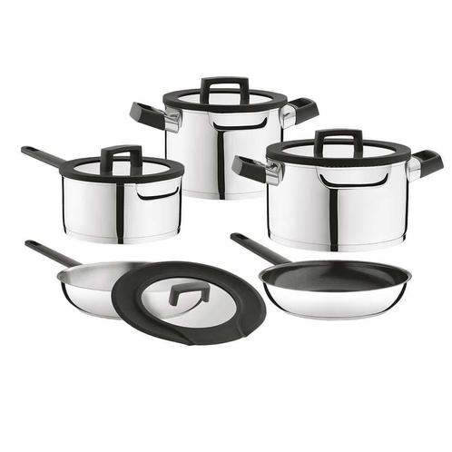 BergHOFF Essentials Uqonic Downdraft Pannenset - 9-Delig, Huis en Inrichting, Keuken | Potten en Pannen, Verzenden